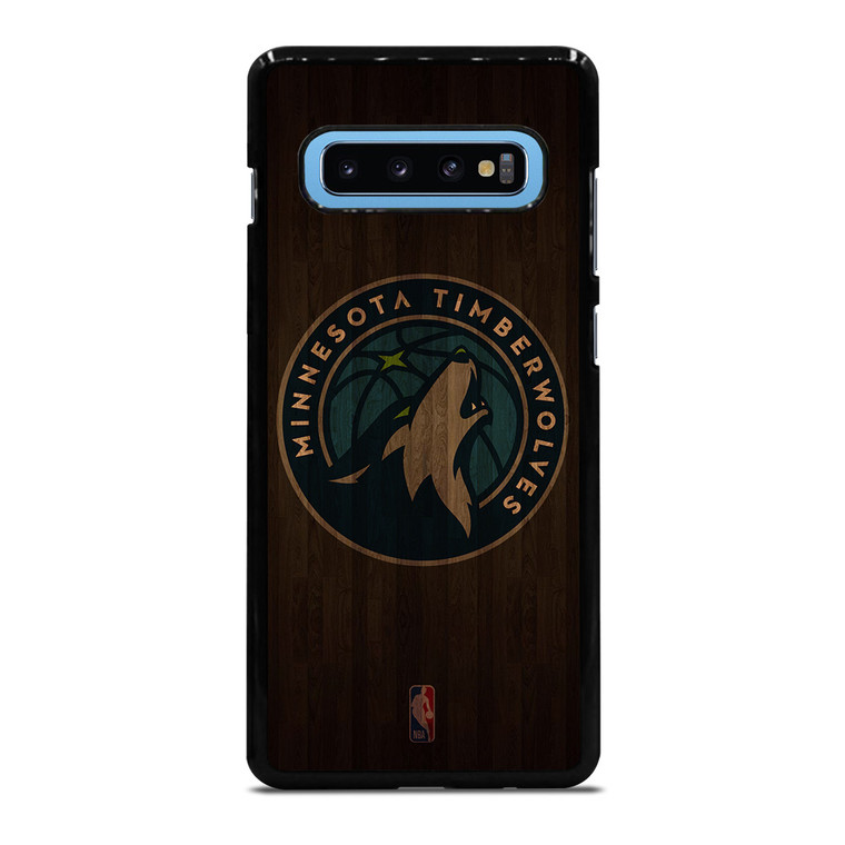 MINNESOTA TIMBERWOLVES BASKETBALL COURT NBA Samsung Galaxy S10 Plus Case Cover