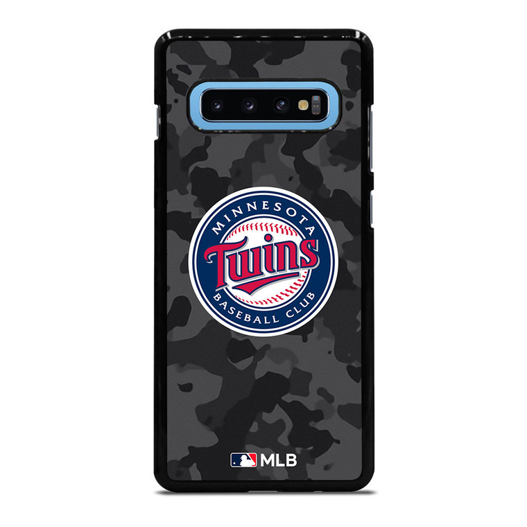 MINNESOTA TWINS BASEBALL BLACK CAMO Samsung Galaxy S10 Plus Case Cover