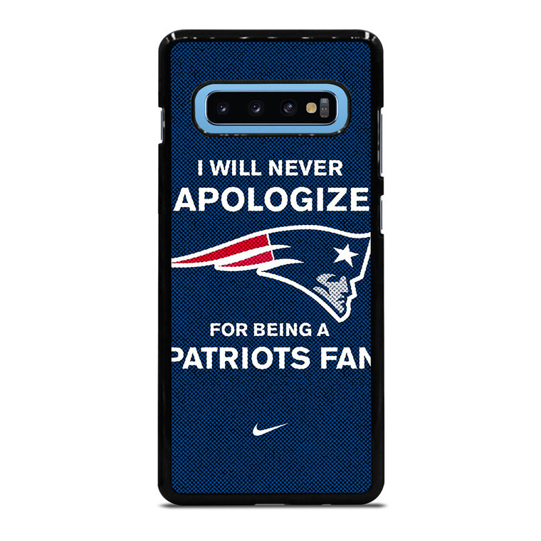 NEW ENGLAND PATRIOTS NFL FOOTBALL FANS Samsung Galaxy S10 Plus Case Cover
