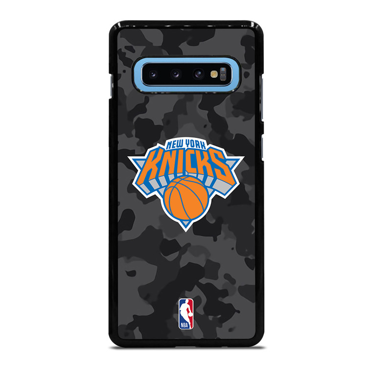 NEW YORK KNICKS BLACK CAMO Samsung Galaxy S10 Plus Case Cover