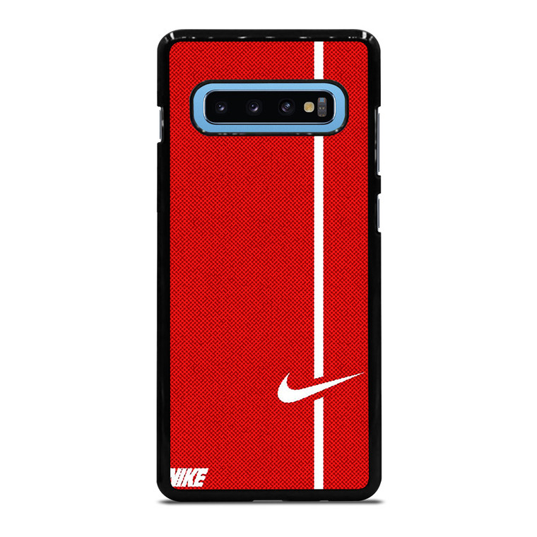 NIKE LOGO RED STRIPE Samsung Galaxy S10 Plus Case Cover