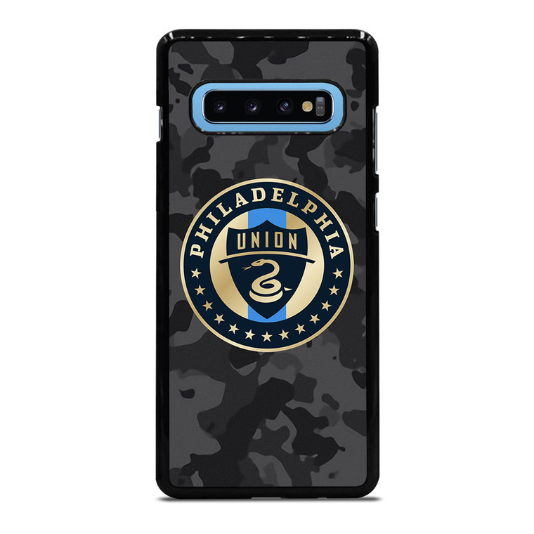 PHILADELPHIA UNION MLS BLACK CAMO Samsung Galaxy S10 Plus Case Cover