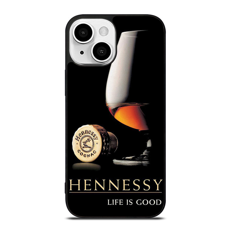 HENNESSY COGNAC LIFE IS GOOD iPhone 13 Mini Case Cover HENNESSY COGNAC LIFE IS GOOD iPhone 13 Mini Case Cover