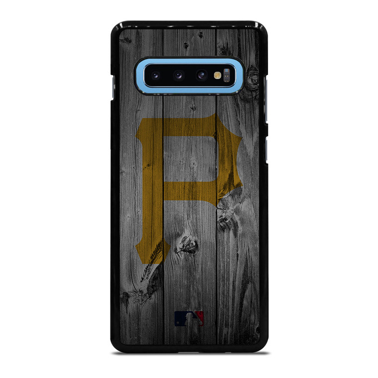 PITTSBURGH PIRATES BASEBALL MLB WOOD LOGO Samsung Galaxy S10 Plus Case Cover