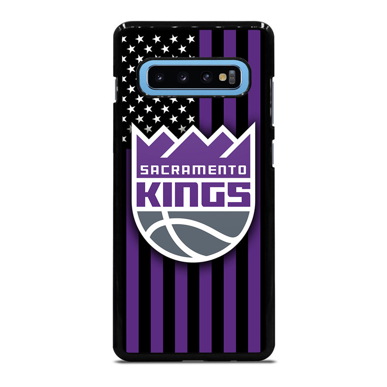 SACRAMENTO KINGS NBA USA FLAG Samsung Galaxy S10 Plus Case Cover