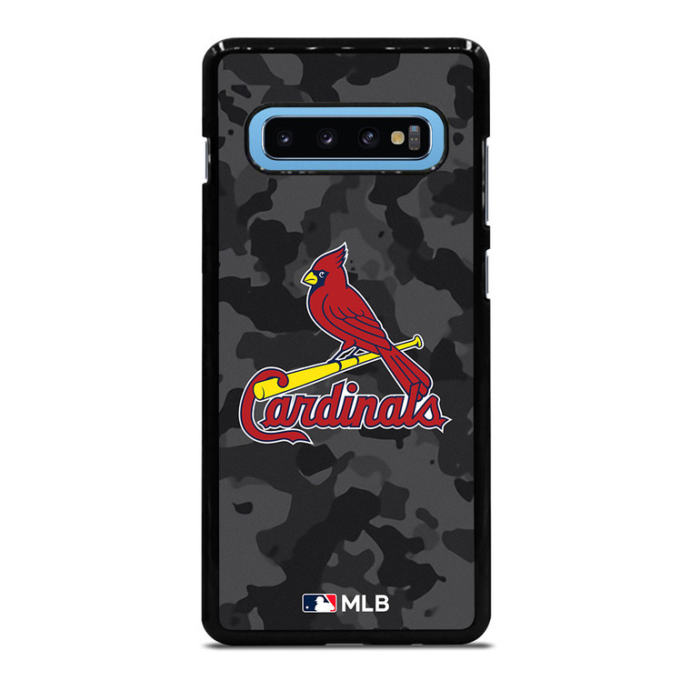SAINT LOUIS CARDINALS BASEBALL BLACK CAMO Samsung Galaxy S10 Plus Case Cover