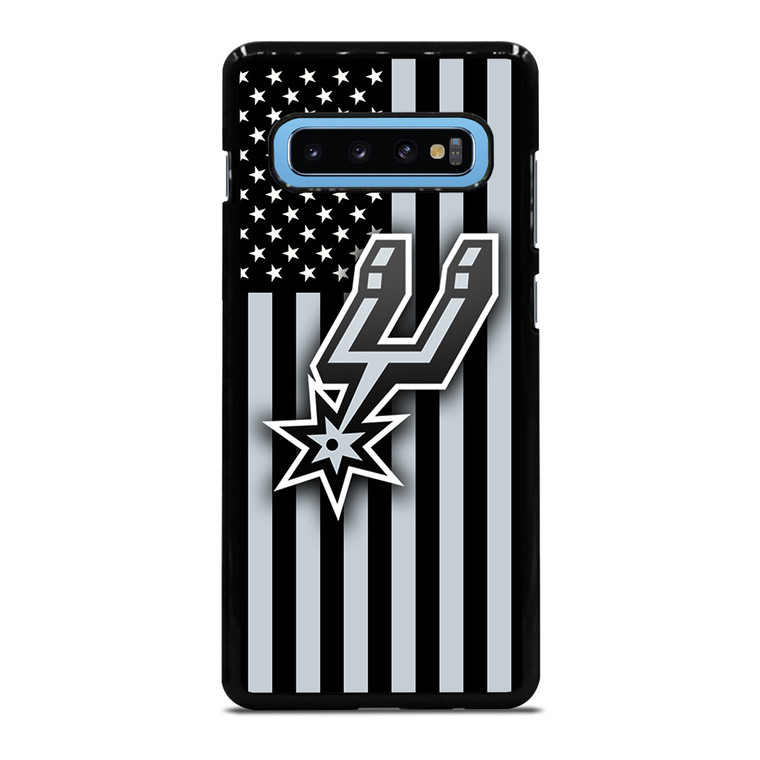 SAN ANTONIO SPURS NBA USA FLAG Samsung Galaxy S10 Plus Case Cover