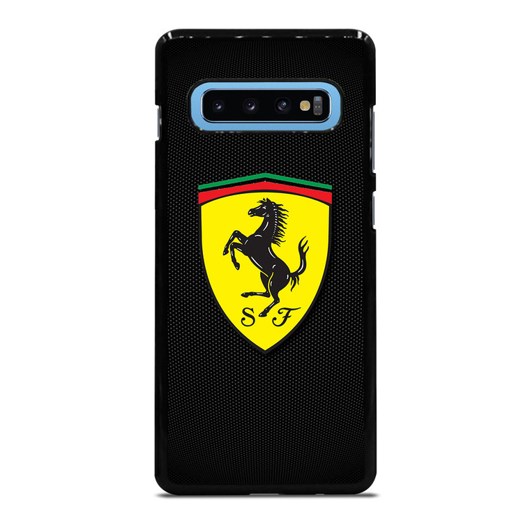 SCUDERIA FERRARI CARBON FIBER Samsung Galaxy S10 Plus Case Cover