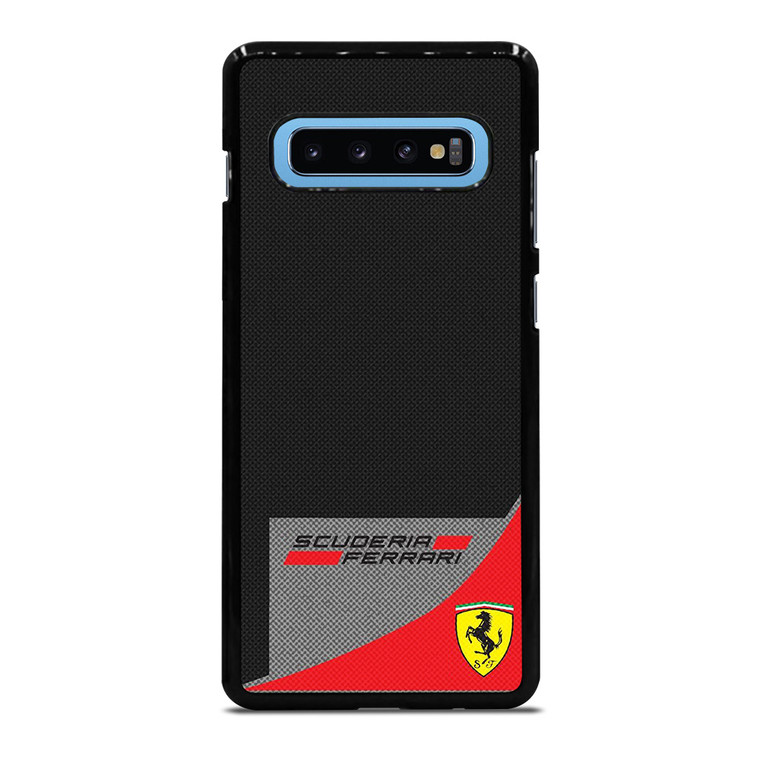 SCUDERIA FERRARI CARBON Samsung Galaxy S10 Plus Case Cover