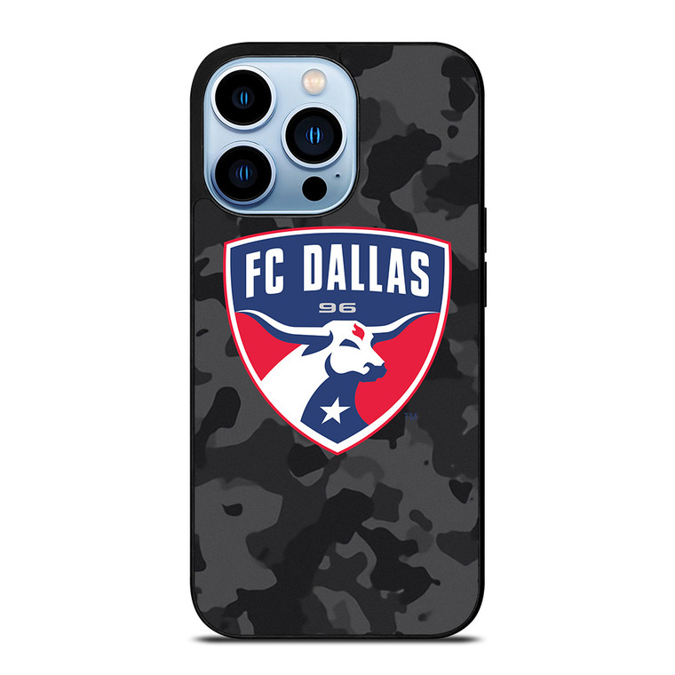FC DALLAS MLS BLACK CAMO iPhone 13 Pro Max Case Cover