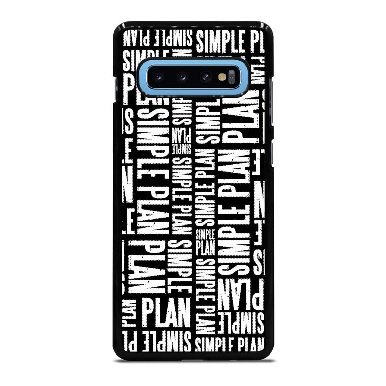SIMPLE PLAN ROCK BAND LOGO Samsung Galaxy S10 Plus Case Cover