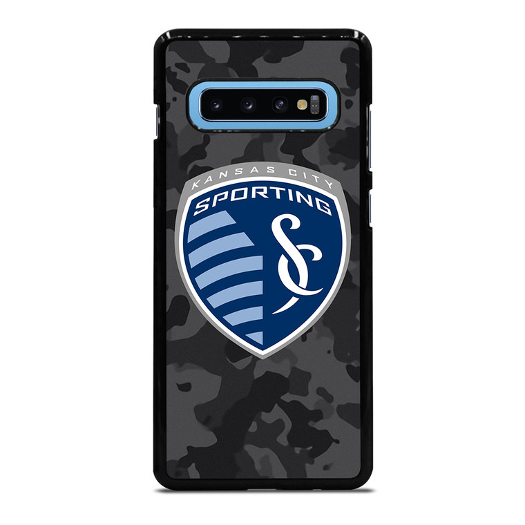 SPORTING KANSAS CITY MLS BLACK CAMO Samsung Galaxy S10 Plus Case Cover