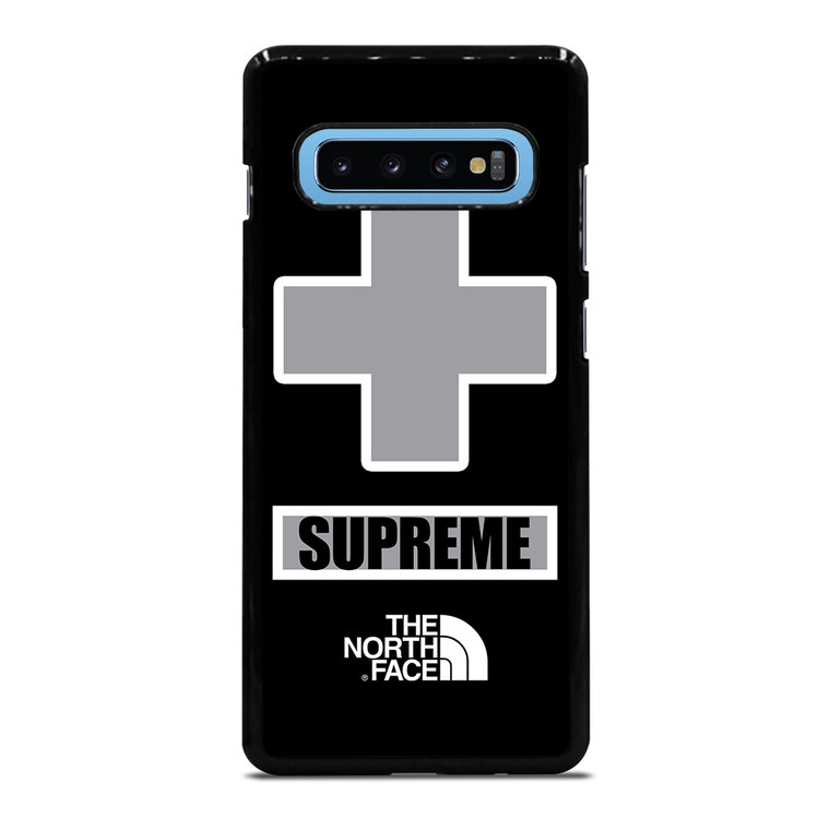 SUPREME X THE NORTH FACE GREY Samsung Galaxy S10 Plus Case Cover