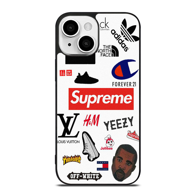 HYPEBEAST SUPREME YEEZY KANYE WEST iPhone 13 Mini Case Cover