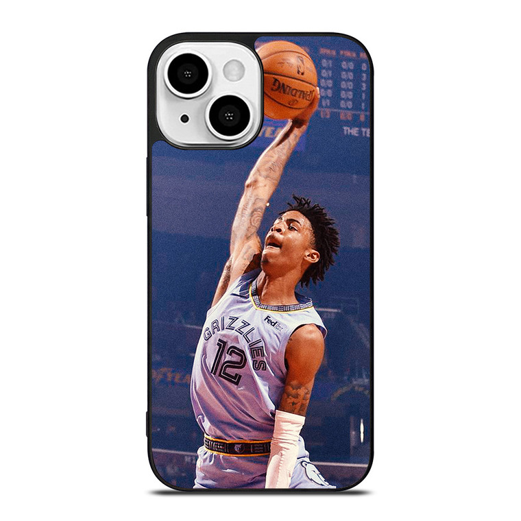 JA MORANT MEMPHIS GRIZZLIES DUNK iPhone 13 Mini Case Cover