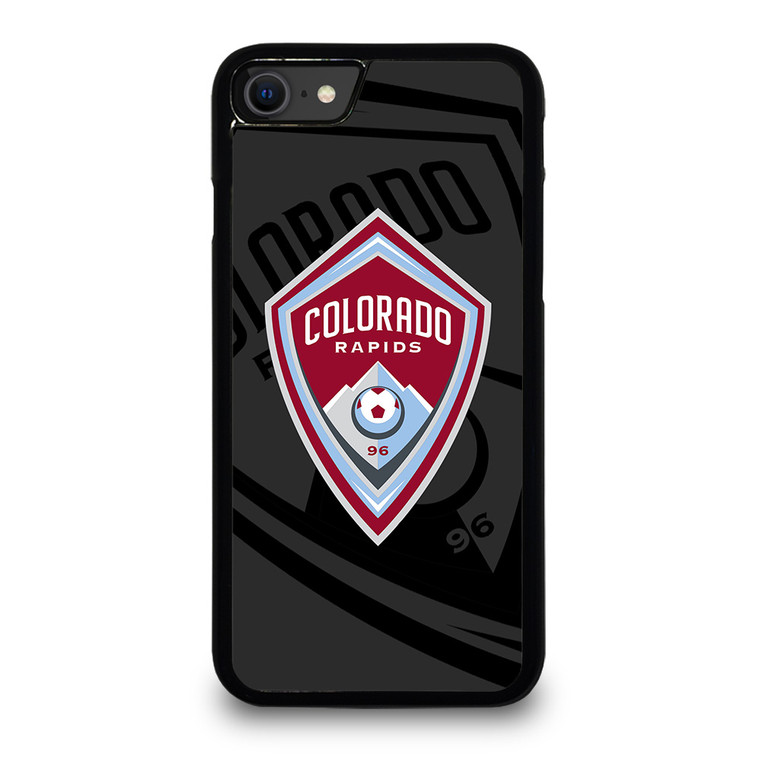 COLORADO RAPIDS MLS BLACK iPhone SE 2020 Case Cover