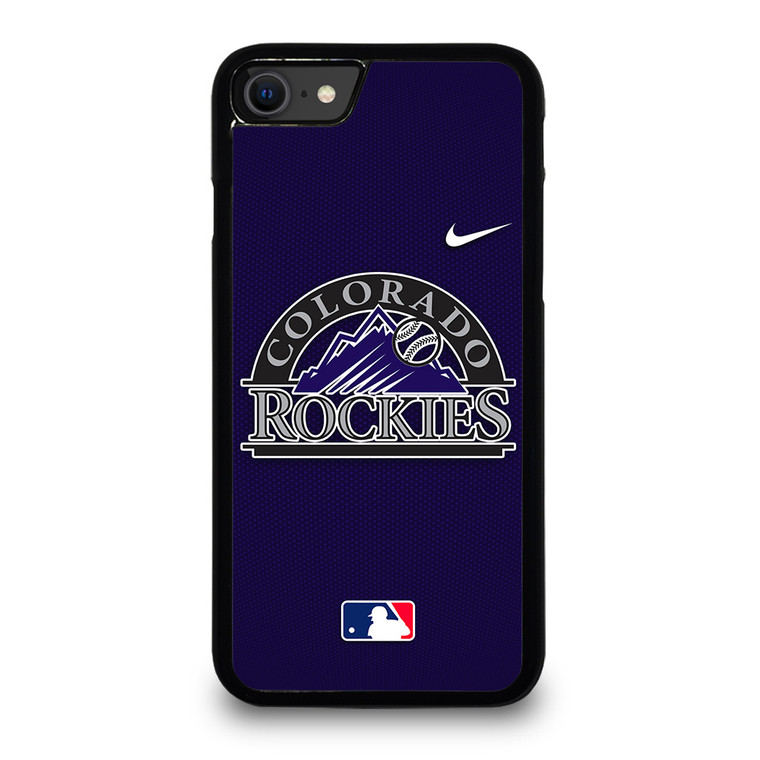 COLORADO ROCKIES MLB BASEBALL NIKE iPhone SE 2020 Case Cover