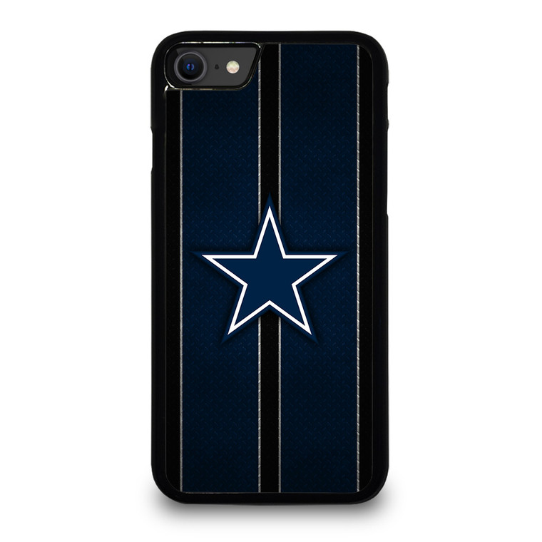DALLAS COWBOYS NFL METAL STRIPE iPhone SE 2020 Case Cover