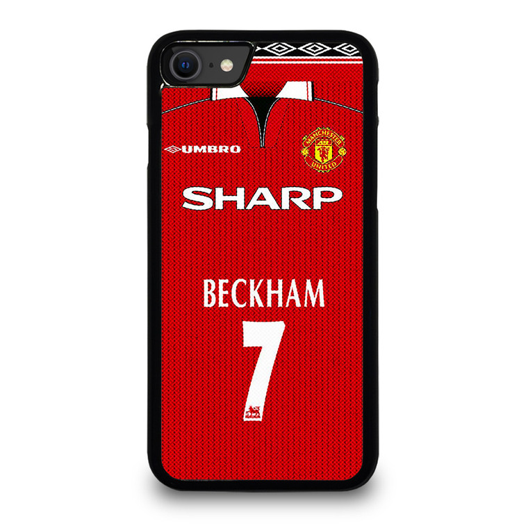 DAVID BECKHAM MANCHESTER UNITED 98 iPhone SE 2020 Case Cover
