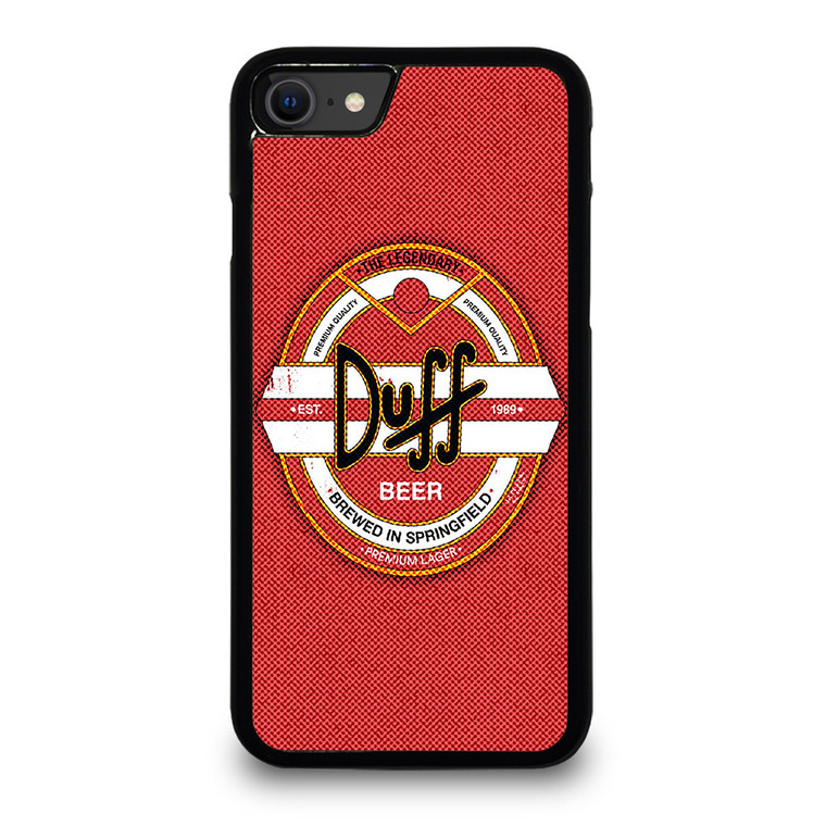 DUFF BEER THE SIMPSONS LOGO 2 iPhone SE 2020 Case Cover