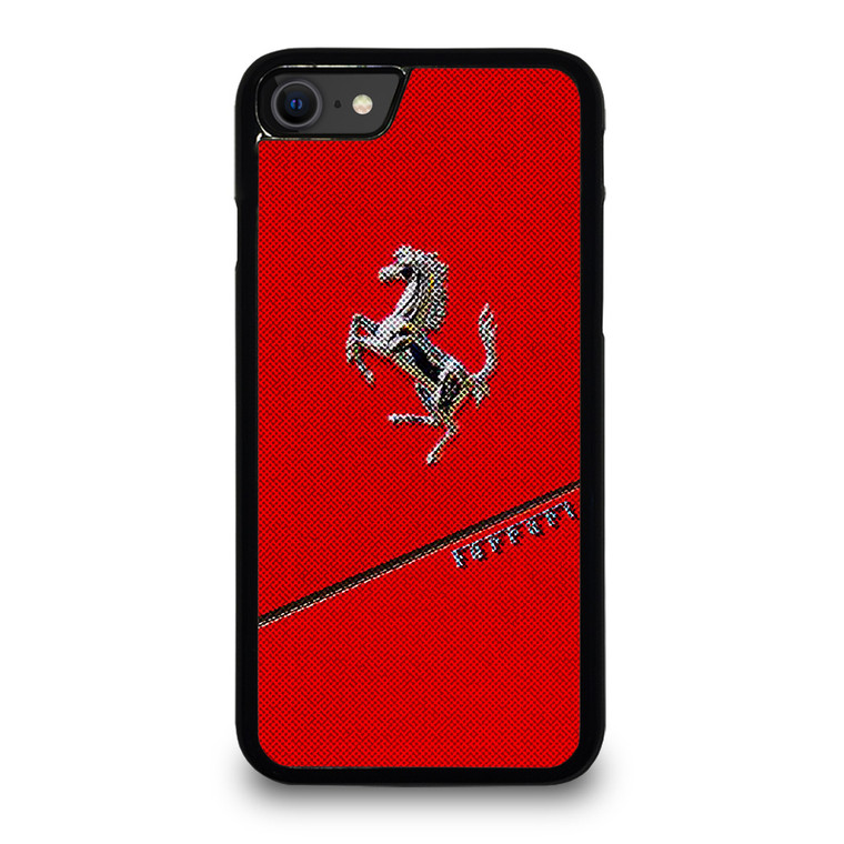 FERRARI RED CAR LOGO iPhone SE 2020 Case Cover