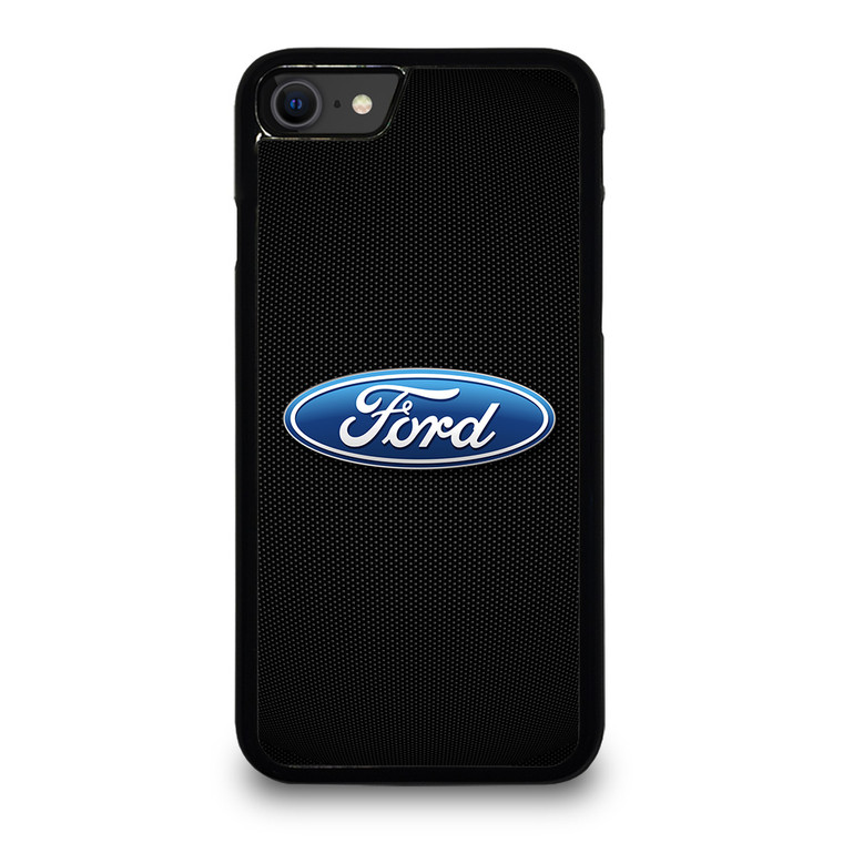 FORD CARBON FIBER iPhone SE 2020 Case Cover