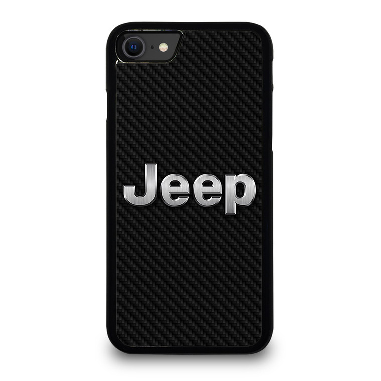 JEEP AUTOMOBILE CARBON FIBER iPhone SE 2020 Case Cover