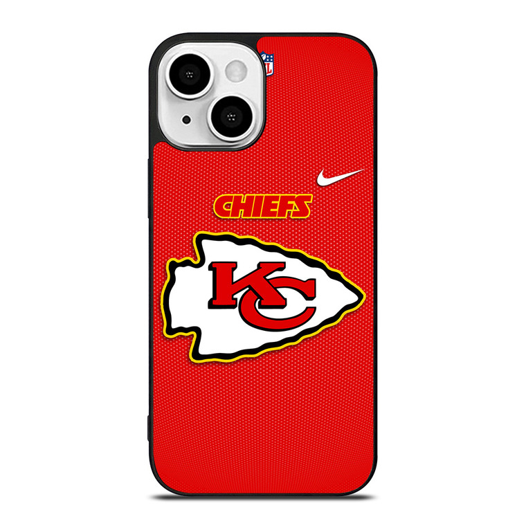 KANSAS CITY CHIEFS NFL FOOTBALL NIKE iPhone 13 Mini Case Cover
