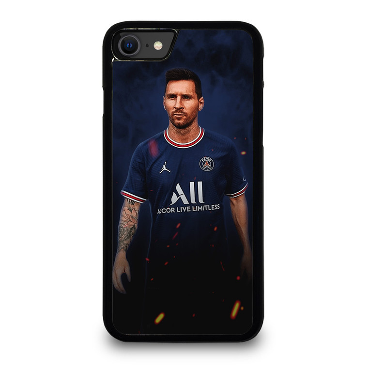 LIONEL MESSI PARIS SAINT GERMAIN PSG 3 iPhone SE 2020 Case Cover