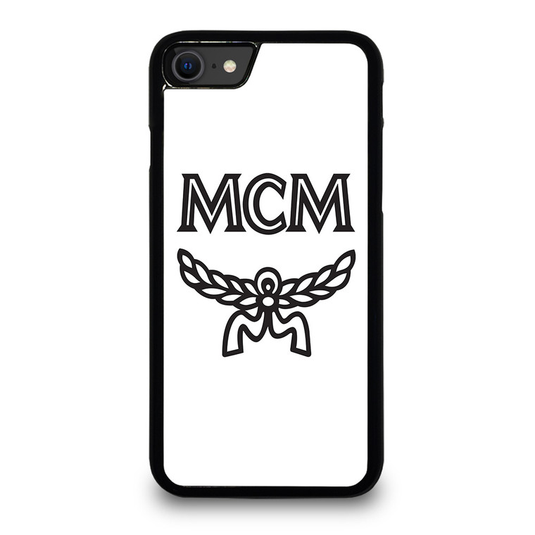 MCM WORLDWIDE WHITE iPhone SE 2020 Case Cover