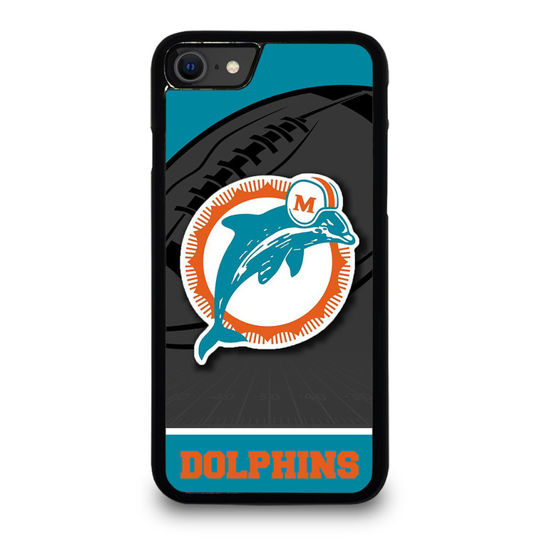 MIAMI DOLPHINS NFL TEAM iPhone SE 2020 Case Cover MIAMI DOLPHINS NFL TEAM iPhone SE 2020 Case Cover