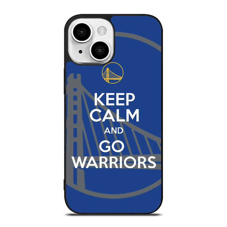 KEEP CALM AND GO GOLDEN STATE WARRIORS iPhone 13 Mini Case Cover
