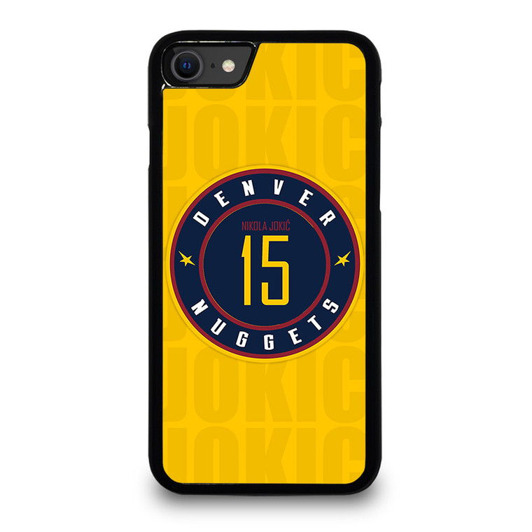 NIKOLA JOKIC DENVER NUGGETS LOGO iPhone SE 2020 Case Cover
