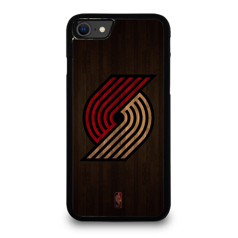 PORTLAND TRAIL BLAZERS BASKETBALL COURT NBA iPhone SE 2020 Case Cover