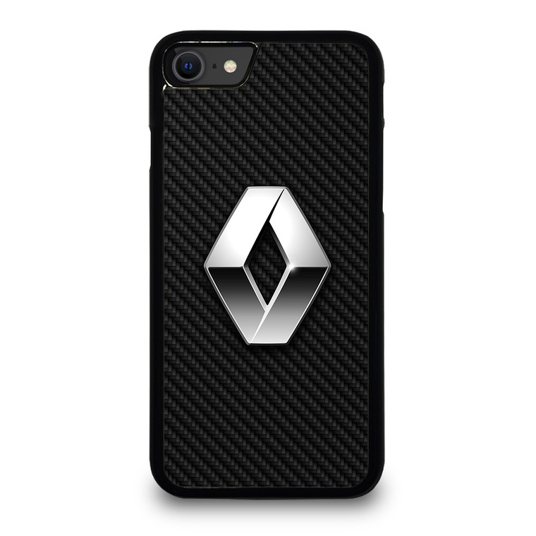 RENAULT AUTOMOBILE CARBON FIBER iPhone SE 2020 Case Cover