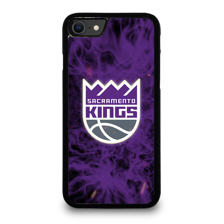 SACRAMENTO KINGS BASKETBALL NBA FIRE iPhone SE 2020 Case Cover