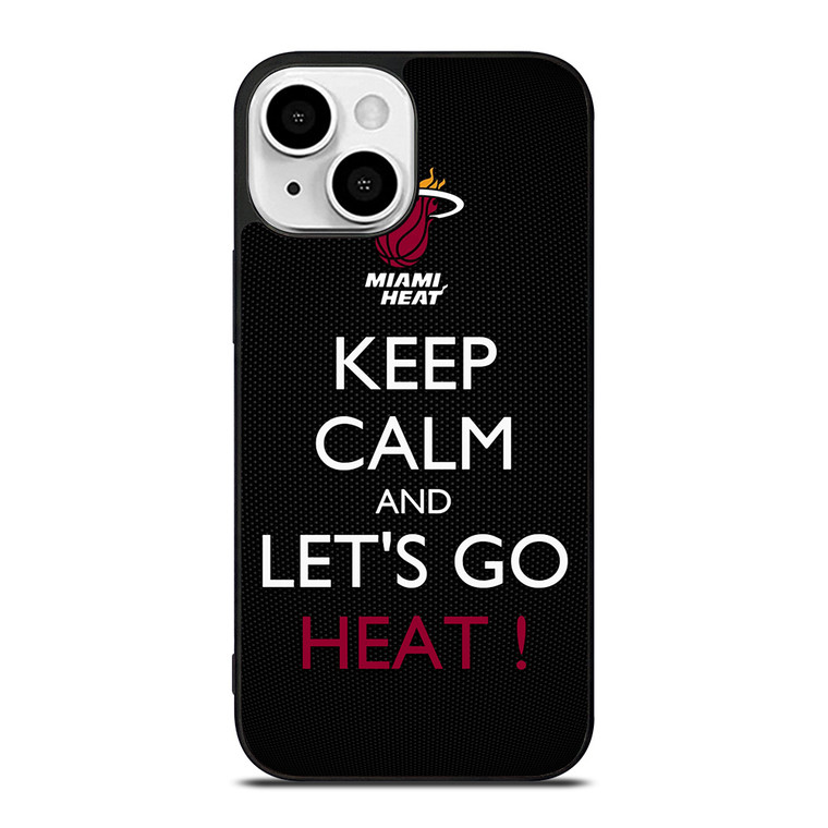LETS GO MIAMI HEAT NBA BASKETBALL 2 iPhone 13 Mini Case Cover LETS GO MIAMI HEAT NBA BASKETBALL 2 iPhone 13 Mini Case Cover
