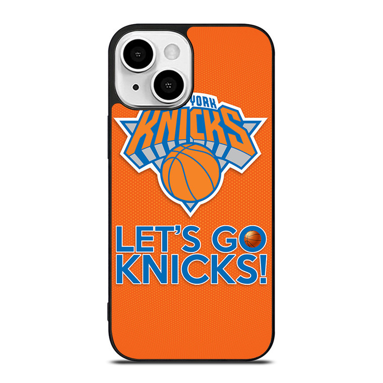 LETS GO NEW YORK KNICKS NBA BASKETBALL iPhone 13 Mini Case Cover