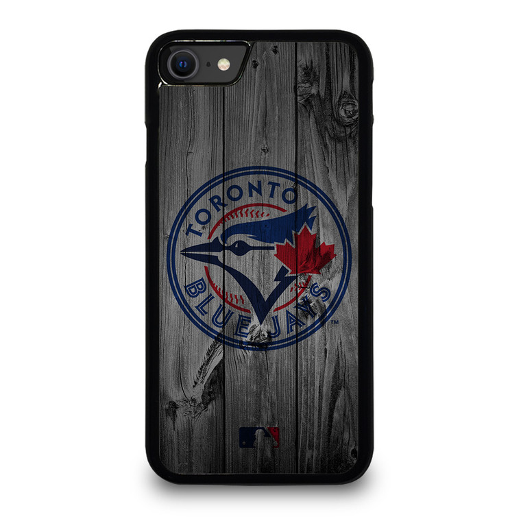 TORONTO BLUE JAYS BASEBALL MLB WOOD LOGO iPhone SE 2020 Case Cover