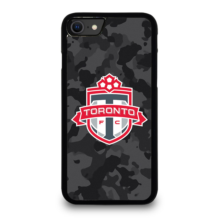 TORONTO FC MLS BLACK CAMO iPhone SE 2020 Case Cover