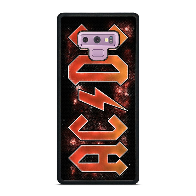 ACDC ROCK BAND RUSTY Samsung Galaxy Note 9 Case Cover
