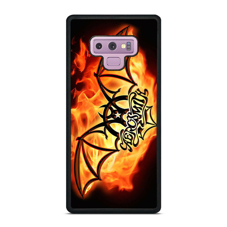 AEROSMITH ROCK BAND FIRE Samsung Galaxy Note 9 Case Cover