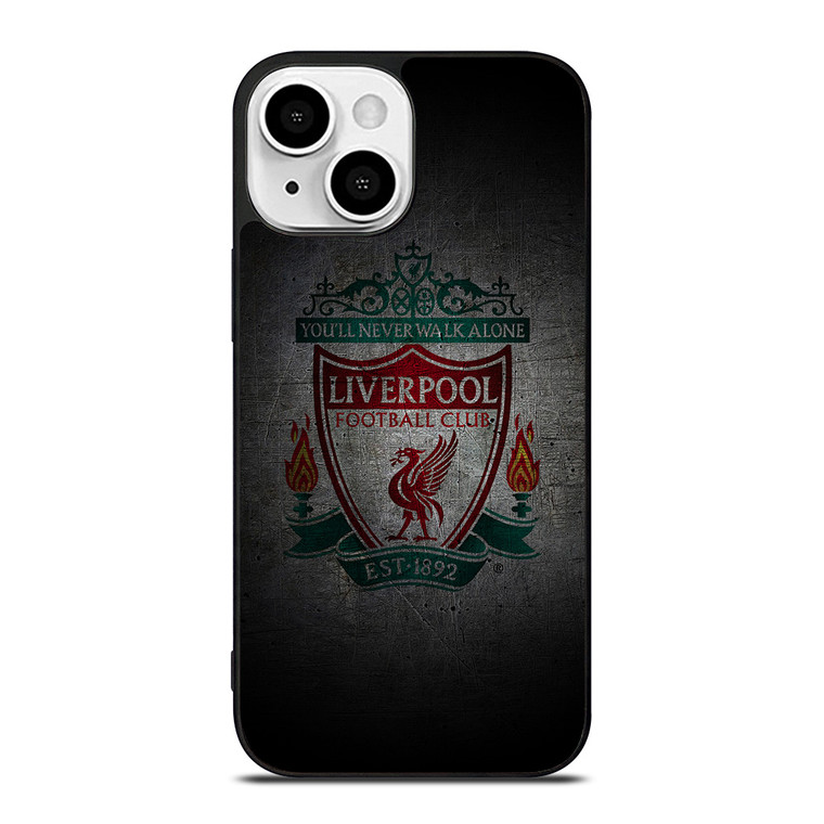 LIVERPOOL YOU'LL NEVER WALK ALONE GRUNGE LOGO iPhone 13 Mini Case Cover LIVERPOOL YOU'LL NEVER WALK ALONE GRUNGE LOGO iPhone 13 Mini Case Cover