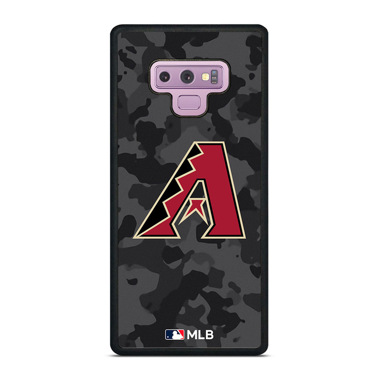 ARIZONA DIAMONDBACKS BASEBALL BLACK CAMO Samsung Galaxy Note 9 Case Cover