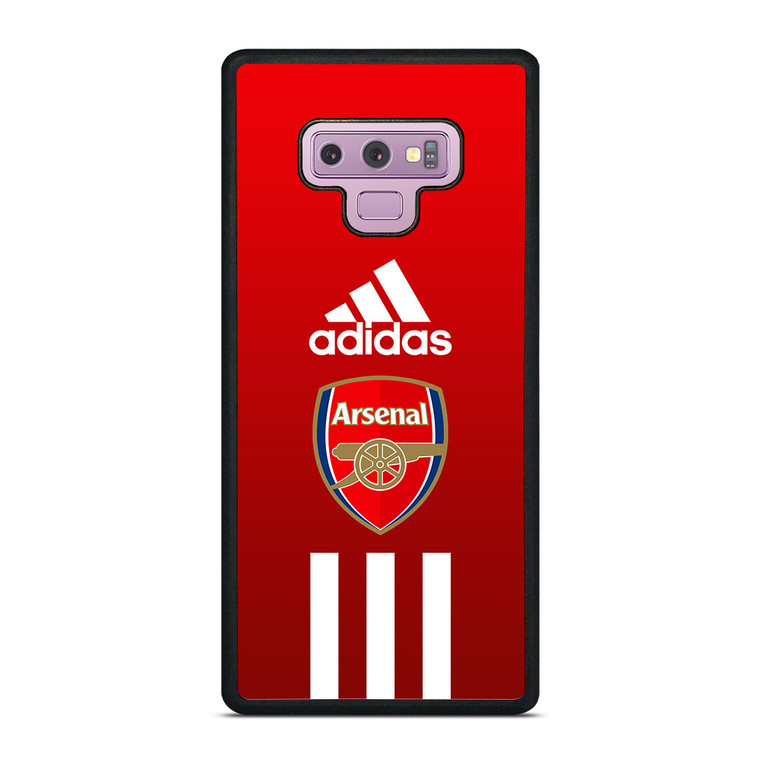 ARSENAL FC ADIDAS STRIPES Samsung Galaxy Note 9 Case Cover