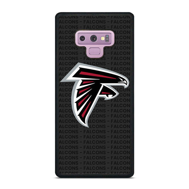 ATLANTA FALCONS FOOTBALL TEXT Samsung Galaxy Note 9 Case Cover
