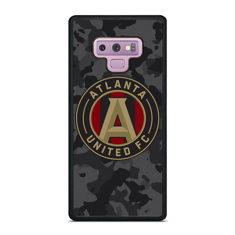 ATLANTA UNITED FC MLS BLACK CAMO Samsung Galaxy Note 9 Case Cover