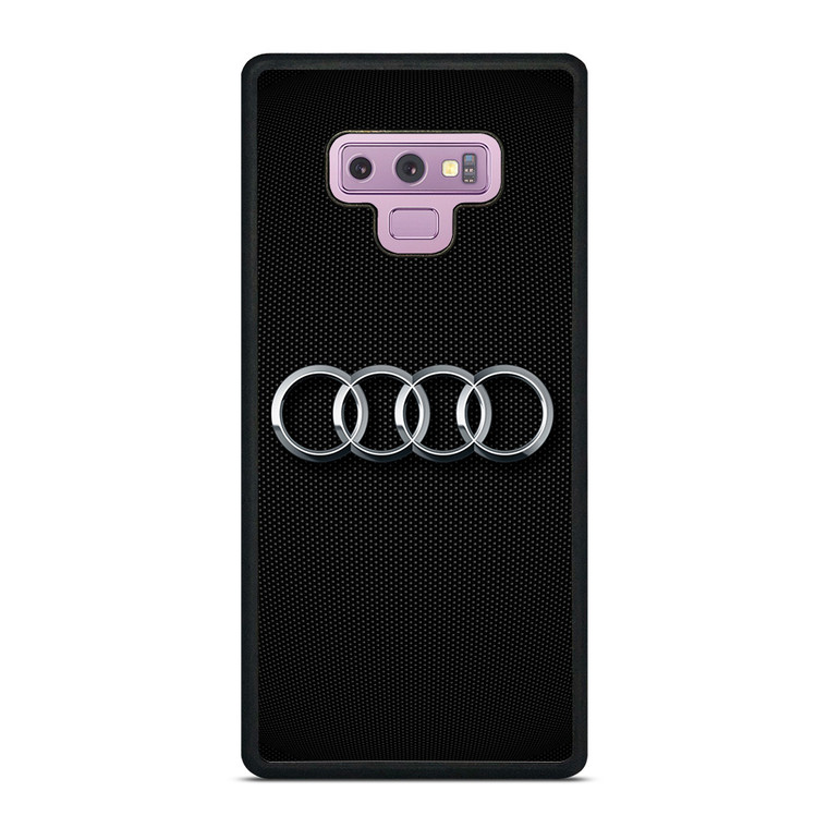 AUDI CARBON FIBER Samsung Galaxy Note 9 Case Cover