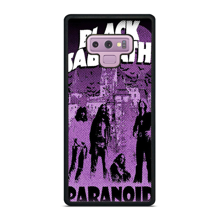 BLACK SABBATH ROCK BAND PARANOID Samsung Galaxy Note 9 Case Cover