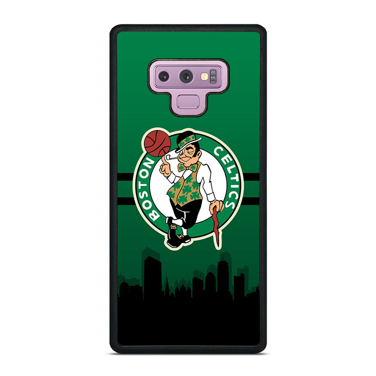 BOSTON CELTICS NBA SKYLINE Samsung Galaxy Note 9 Case Cover